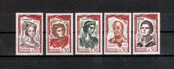 Frankreich Michelnummer 1355 - 1359 postfrisch