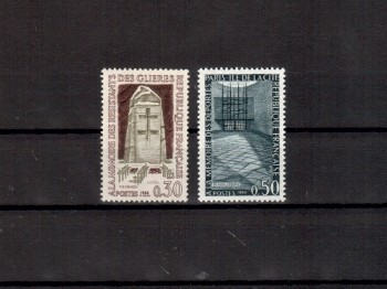 Frankreich Michelnummer 1430 - 1431 postfrisch Frankreich Michelnummer 1430 - 1431 postfrisch