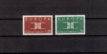 Frankreich Michelnummer 1450 - 1451 postfrisch Frankreich Michelnummer 1450 - 1451 postfrisch