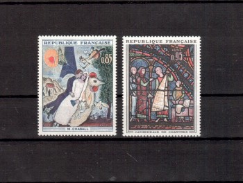 Frankreich Michelnummer 1452 - 1453 postfrisch