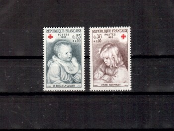 Frankreich Michelnummer 1532 - 1533 postfrisch Frankreich Michelnummer 1532 - 1533 postfrisch