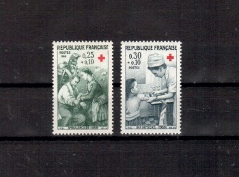 Frankreich Michelnummer 1568 - 1569 postfrisch Frankreich Michelnummer 1568 - 1569 postfrisch