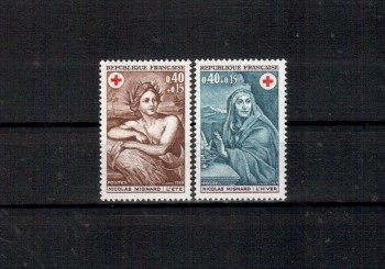 Frankreich Michelnummer 1692 - 1693 postfrisch Frankreich Michelnummer 1692 - 1693 postfrisch