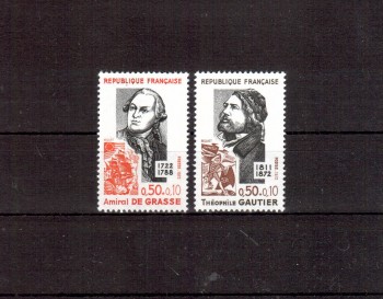 Frankreich Michelnummer 1806 - 1807 postfrisch Frankreich Michelnummer 1806 - 1807 postfrisch