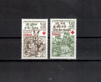 Frankreich Michelnummer 2129 - 2130 postfrisch Frankreich Michelnummer 2129 - 2130 postfrisch