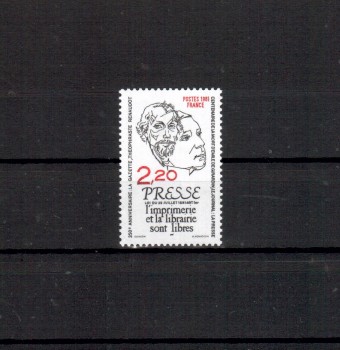 Frankreich Michelnummer 2267 postfrisch