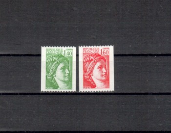 Frankreich Michelnummer 2275 - 2276 C postfrisch