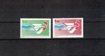 Frankreich Michelnummer 2282 - 2283 postfrisch