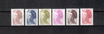 Frankreich Michelnummer 2359 - 2364 postfrisch