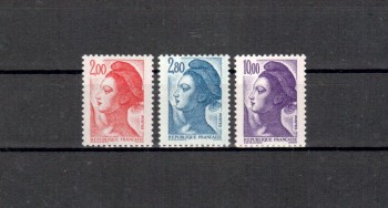 Frankreich Michelnummer 2401 - 2403 A postfrisch