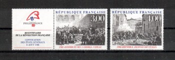 Frankreich Michelnummer 2674 - 2675 postfrisch