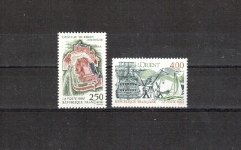 Frankreich Michelnummer 2908 - 2909 postfrisch Frankreich Michelnummer 2908 - 2909 postfrisch