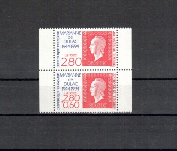 Frankreich Michelnummer 3010 - 3011 C postfrisch Frankreich Michelnummer 3010 - 3011 C postfrisch