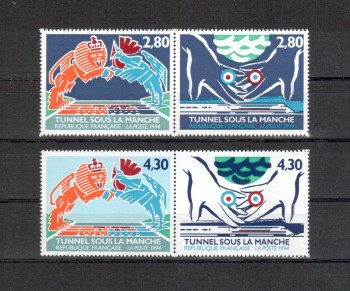 Frankreich Michelnummer 3023 - 3026 postfrisch Frankreich Michelnummer 3023 - 3026 postfrisch