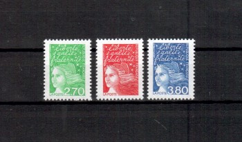 Frankreich Michelnummer 3225 - 3227 postfrisch Frankreich Michelnummer 3225 - 3227 postfrisch