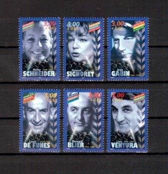 Frankreich Michelnummer 3331 - 3336 postfrisch Frankreich Michelnummer 3331 - 3336 postfrisch