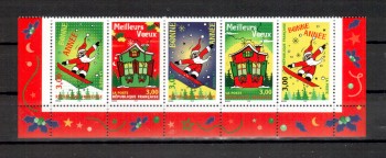 Frankreich Michelnummer 3343 - 3347 postfrisch Frankreich Michelnummer 3343 - 3347 postfrisch