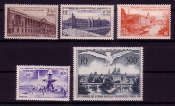 Frankreich Michelnummer 778 - 782 postfrisch Frankreich Michelnummer 778 - 782 postfrisch