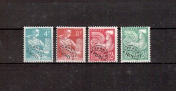 Frankreich Michelnummer 991 - 994 postfrisch Frankreich Michelnummer 991 - 994 postfrisch