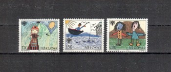 Faroer Michelnummer 45 - 47 postfrisch