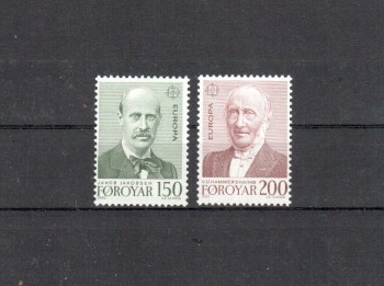Faroer Michelnummer 53 - 54 postfrisch