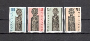 Faroer Michelnummer 55 - 58 postfrisch