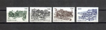 Faroer Michelnummer 59 - 62 postfrisch