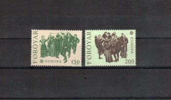 Faroer Michelnummer 63 - 64 postfrisch