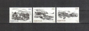 Faroer Michelnummer 72 - 74 postfrisch