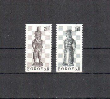 Faroer Michelnummer 82 - 83 postfrisch