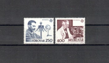 Faroer Michelnummer 84 - 85 postfrisch