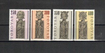 Faroer Michelnummer 93 - 96 postfrisch Faroer Michelnummer 93 - 96 postfrisch