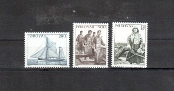 Faroer Michelnummer 103 - 105 postfrisch Faroer Michelnummer 103 - 105 postfrisch