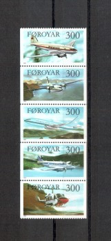 Faroer Michelnummer 125 - 129 postfrisch