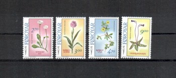 Faroer Michelnummer 162 - 165 postfrisch