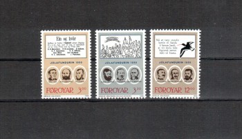 Faroer Michelnummer 172 - 174 postfrisch
