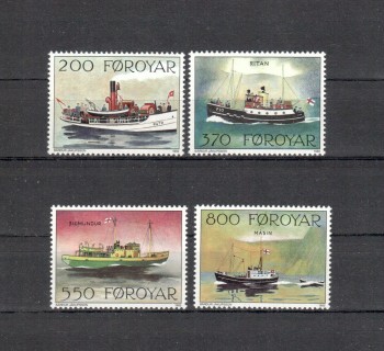 Faroer Michelnummer 227 - 230 postfrisch Faroer Michelnummer 227 - 230 postfrisch