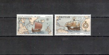 Faroer Michelnummer 231 - 232 postfrisch Faroer Michelnummer 231 - 232 postfrisch