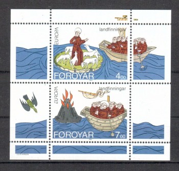 Faroer Michelnummer 260 - 261 II postfrisch Faroer Michelnummer 260 - 261 II postfrisch