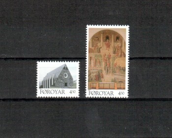 Faroer Michelnummer 308 - 309 postfrisch Faroer Michelnummer 308 - 309 postfrisch
