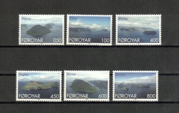 Faroer Michelnummer 356 - 361 postfrisch Faroer Michelnummer 356 - 361 postfrisch