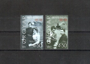 Faroer Michelnummer 372 - 373 postfrisch