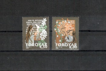 Faroer Michelnummer 385 - 386 postfrisch