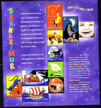 Faroer Michelnummer 450 - 459 postfrisch