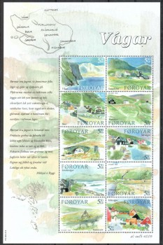 Faroer Michelnummer 513 - 522 postfrisch