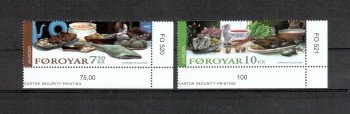 Faroer Michelnummer 528 - 529 postfrisch