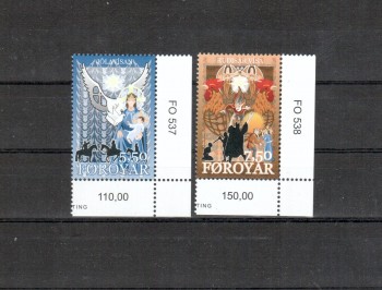 Faroer Michelnummer 545 - 546 postfrisch