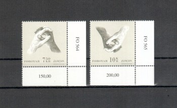 Faroer Michelnummer 574 - 575 postfrisch