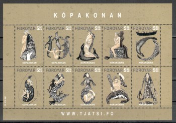 Faroer Michelnummer 586 - 595 postfrisch Faroer Michelnummer 586 - 595 postfrisch