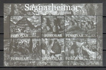 Faroer Michelnummer 626 - 631 postfrisch Faroer Michelnummer 626 - 631 postfrisch